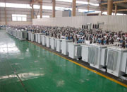 柳州油浸式变压器成品车间